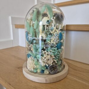 Szülőköszöntő búra - Türkíz