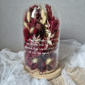 Szülőköszöntő búra - Bordó