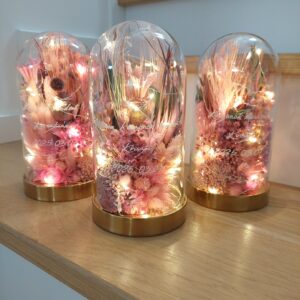 Szülőköszöntő arany talpú búra - Púder