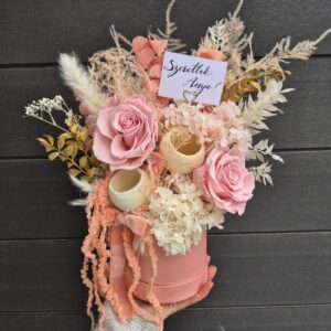 Virágbox - Rózsás